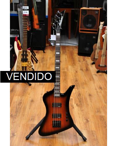 Jackson SE Series Kelly Bird Bass IV JS2 Tobacco Burst